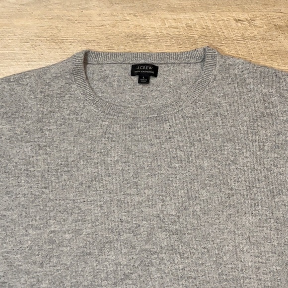 J. Crew Men’s Cashmere Crewneck Sweater Size Large - Picture 2 of 6